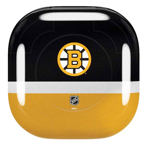 NHL Boston Bruins Jersey Galaxy Buds Pro Skin